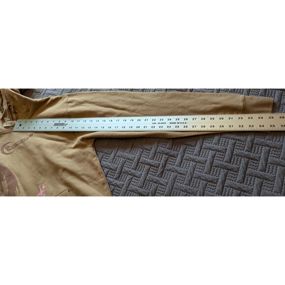 Anime Hooded Sweatshirt Independant Trading Company Brown/Pink Size S - Picture 11 of 11